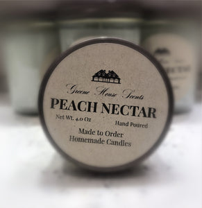 3 Wick Peach Nectar - Greene House Scents