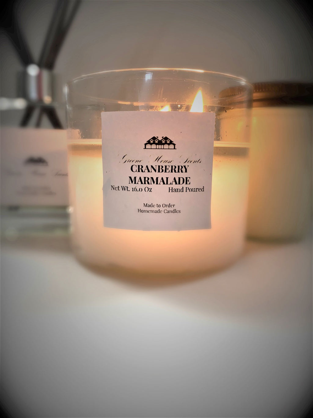 3 Wick Cranberry Marmalade - Greene House Scents