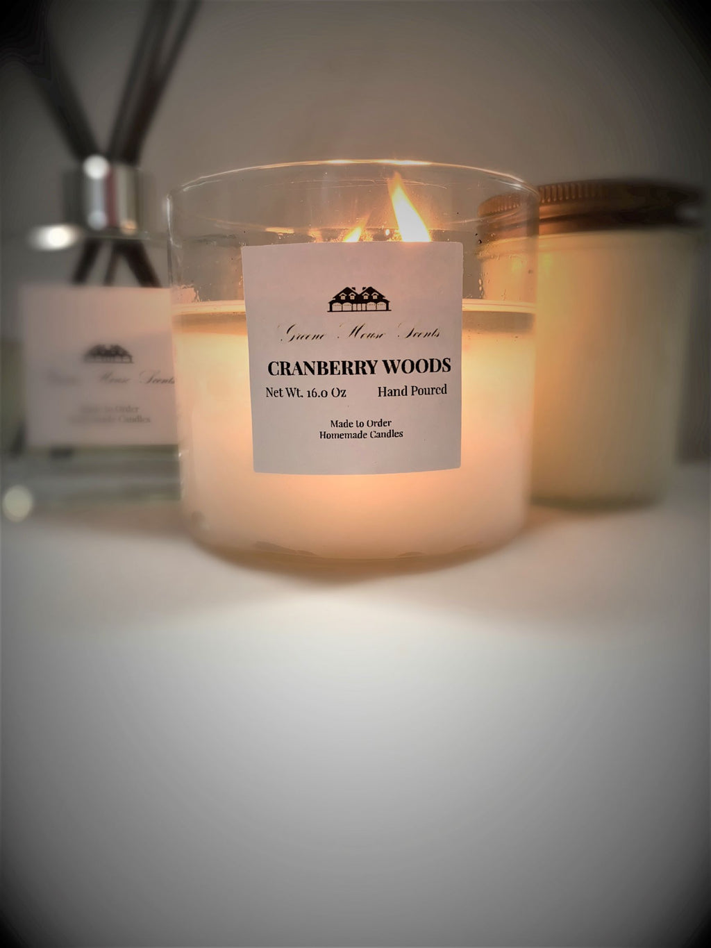 3 Wick Cranberry Woods - Greene House Scents